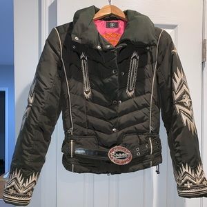 Bogner ski jacket with Swarovski crystals